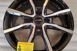 4 Cerchi In Lega NUOVI Da 15 Per Fiat Panda 500