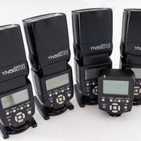 YONGNUO Flash YN560III/IV + YN560-TX + staffe