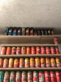 Lattine di coca cola da collezione