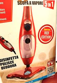 🔥scopa elettrica con vapore 5in1 ,come nuova🔥