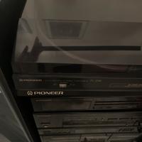 Impianto stereo Hi-fi Pioneer con casse