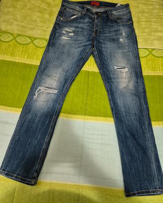 Jack & Jones Jeans strapp. slim/Glenn tg. 48 