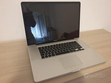 Macbook Pro 17 (NON SI ACCENDE)