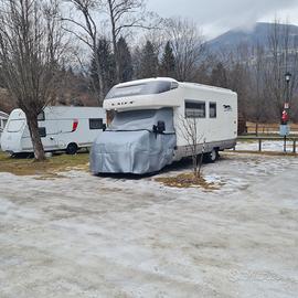 Camper copertura invernale