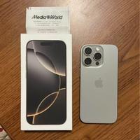 Iphone 16 pro 128 GB titanio naturale- Mediaworld