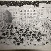 Puzzle 1080 pezzi formiche pianoforti Vettori 48x6