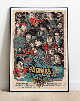 #174 - Poster Locandina Film "The Goonies"