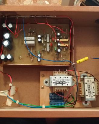 Pre Phono autocostruito DIY + base giradischi