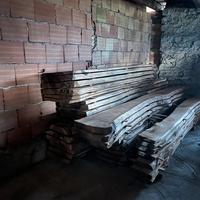 Tavolame di noce stagionato