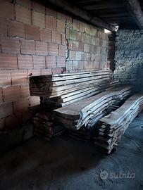 Tavolame di noce stagionato