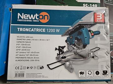 Troncatrice angolare da legno Newton 1200W