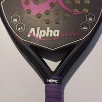 racchetta padel alpha in carbonio