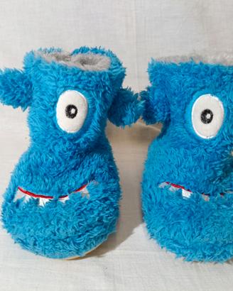Pantofole Gioseppo bambino/a chiuse alte peluche