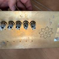 PLACCA IN OTTONE PER CiTOFONO