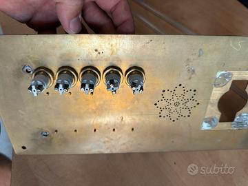 PLACCA IN OTTONE PER CiTOFONO