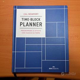 libro TIME BLOCK PLANNER