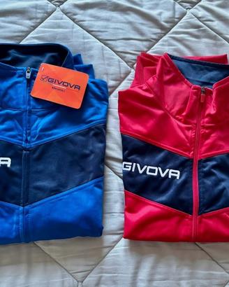 2 Tute (Solo Parte Superiore) Givova taglia L
