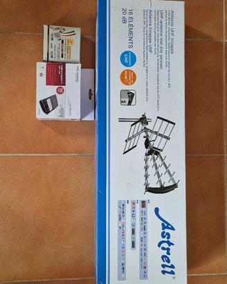 Antenna TV con amplificatore