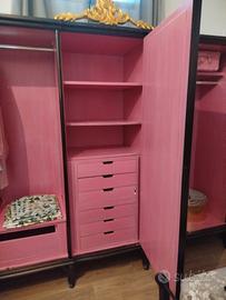 armadio antico restaurato 