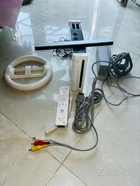 Nintendo Wii completa joystick e accessorio