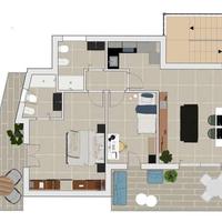 Trilocali nuova costruzione con due bagni