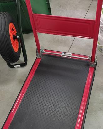 Carrello in acciaio portata 150 kg Valex