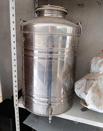 Fusto in Acciaio Inox 18/10 Sansone