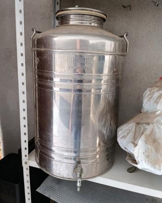 Fusto in Acciaio Inox 18/10 Sansone