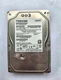 HDD 1TB SATAIII TOSHIBA DT01ACA100 20k Hrs SmartOK