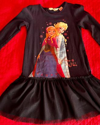 abitino bimba 4-6 anni  110/116 - FROZEN Elsa+Anna