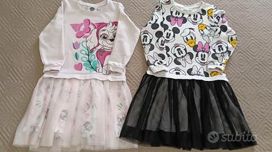 Due vestitini per bimba 4-6 anni a 12€