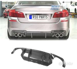 DIFFUSORE BMW F10 F11 10-13 LOOK M5 NERO LUCIDO