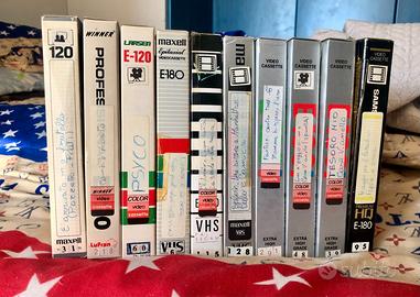 FILM IN VIDEOCASSETTA (VHS) REGISTRATE