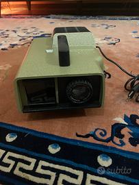 Proiettore Diapositive Ferrania Anni 50 verde/Nero