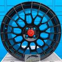 cerchi in lega Fiat 500 Abarth da 18 nero lucido