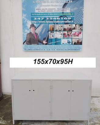 banco in metallo da lavoro