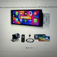 AUTORADIO WIRELESS CARPLAY ANDROID AUTO