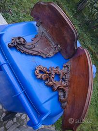 antiche mensole del 800 