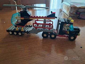 lego 6357 stunt truck  copter vintage anni 80