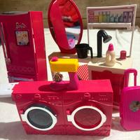 Frigo Specchio da toilet Lavatrice e altri Barbie