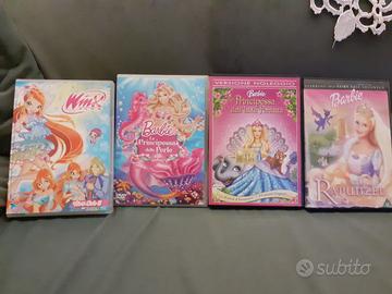 dvd Barbie e Winx