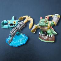 Personaggi Skylanders Anchors Away e Dino Rang
