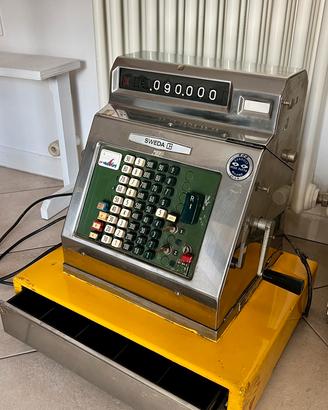 Registratore di cassa vintage Sweda 46
