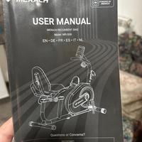 Cyclette Merach Recumbent Bike