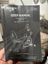 Cyclette Merach Recumbent Bike