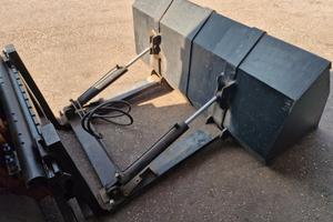 Benna idraulica per muletto da 1.8mt