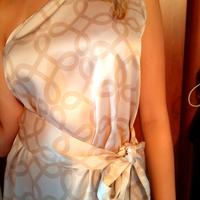 vestito monospalla