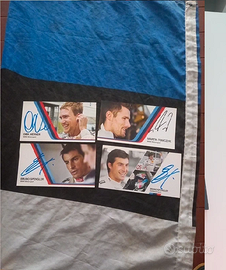 Lotto 4 Cartoline Autografi BMW Motorsport DTM Spe