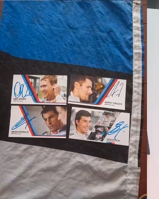 Lotto 4 Cartoline Autografi BMW Motorsport DTM Spe
