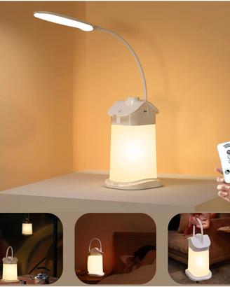 Lampada da Tavolo a Led, Luce Notturna led Ricaric